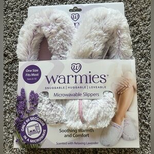 Warmies Lavender-Infused Microwavable Slippers